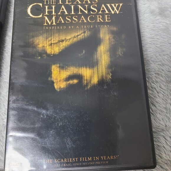 The Texas Chainsaw Massacre (DVD, 2003), The Grudge 2 and Predator 2 DVD, 3 DVDS - Picture 2 of 8